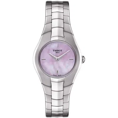Tissot Women's T-round Pink Mop Dial Watch