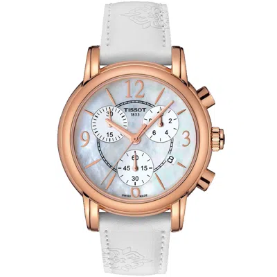 Tissot Women's Dress Sport Chronograph Mother Of Pearl Dial Watch