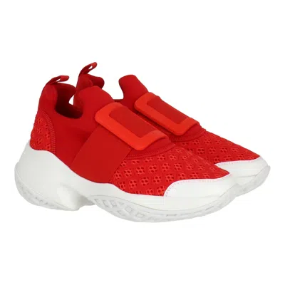 Roger Vivier Womens Red Sneaker In Red