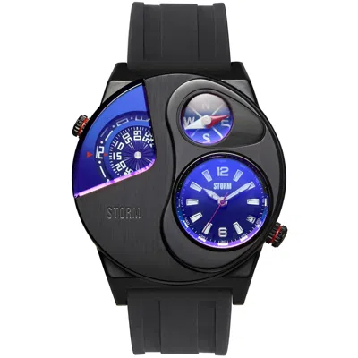 Storm Men's Black / Blue / Silver  Navitrek Rubber Slate Blue