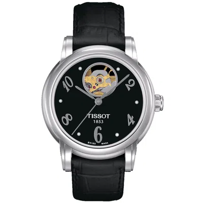Tissot Women's T-classic Lady Heart Black Dial Watch
