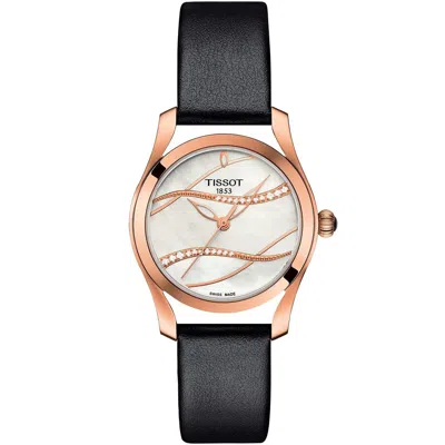 Tissot Women's T-wave Mother Of Pearl Dial Watch