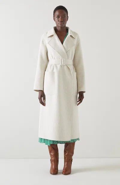 Lk Bennett Anderson Coats In White