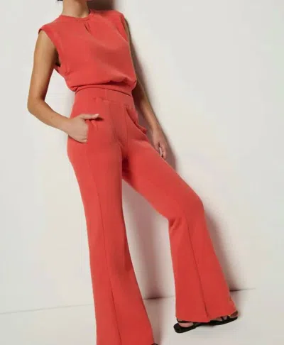 Nation Ltd Reece Sweatpant In Coral Kiss In Red