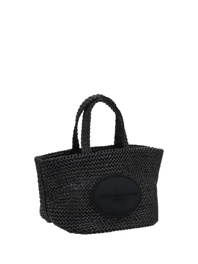 Alexander Wang Punch Small Raffia Handbag