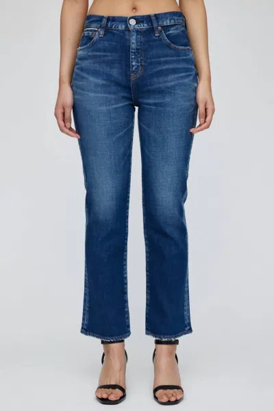 Moussy Hoffman Flare Jean In Blue
