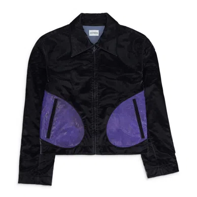 Keenkeee Black/purple Eyes Jacket