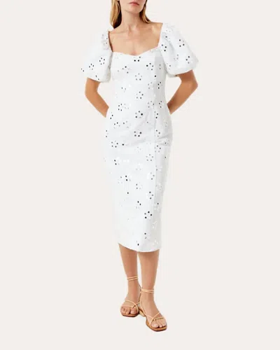 Rhode Ellis Dress In White Mirror In White