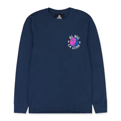 Nothin'special Navy Laurence Ls T-shirt