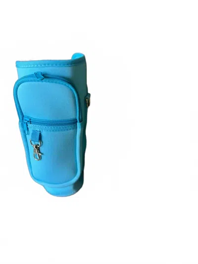 Kaydee Lynn 40 oz Tumbler Crossbody Carrier In Light Blue