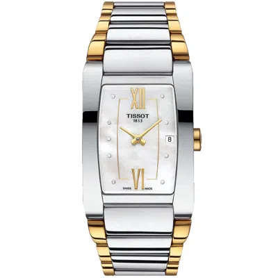 Tissot Women's T-classic Generosi-t White Mop Dial Watch