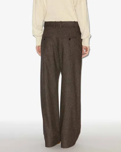 Isabel Marant Lisetta Pants In Brown