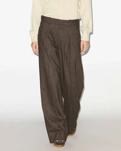 Isabel Marant Lisetta Pants In Brown