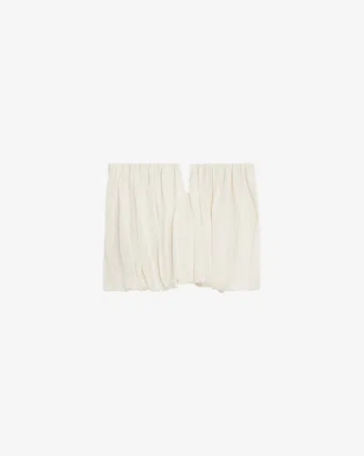 Isabel Marant Amalia Bustier Top In Neutral