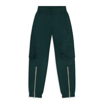 World Wide Ltd Green Deluxe Warm-up Pants