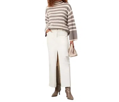 Dl1961 - Women's Asra Denim Maxi Skirt In White