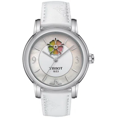 Tissot Women's T-classic Lady Heart White Mop Dial Watch