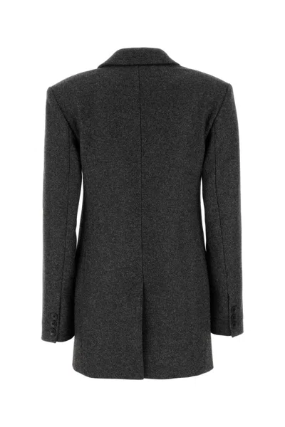 Isabel Marant Dark Grey Wool Isidora Blazer In Gray