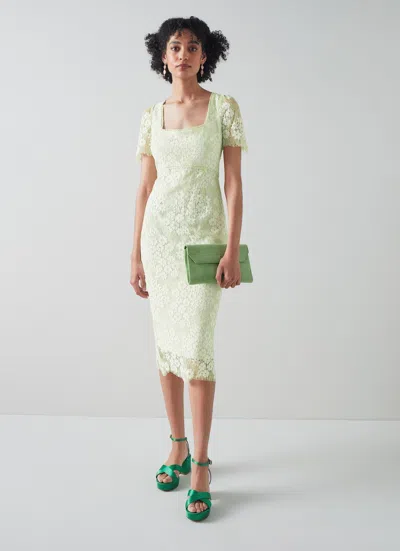 Lk Bennett Posy Dresses In Yellow