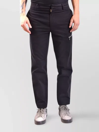 Moncler Tailored Trousers Multiple Pockets In Black