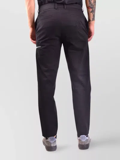 Moncler Tailored Trousers Multiple Pockets In Black
