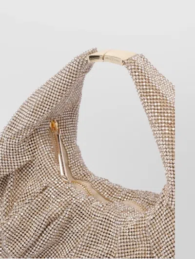 Benedetta Bruzziches Crystal Logo Mini Bag
