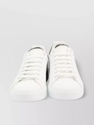 Dolce & Gabbana Sneakers From The Portofino Line In Calfskin