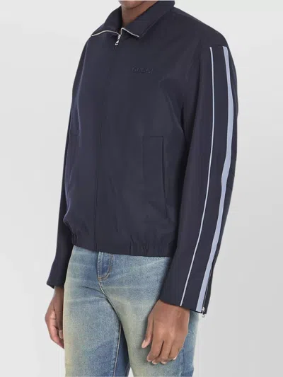 Gucci Embroidered Jacket In Black