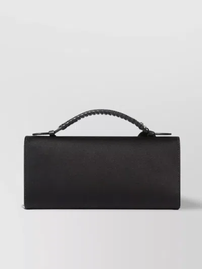 Stella Mccartney Diamond Chain Eco Satin Clutch Bag
