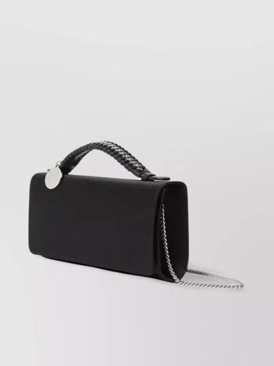 Stella Mccartney Diamond Chain Eco Satin Clutch Bag