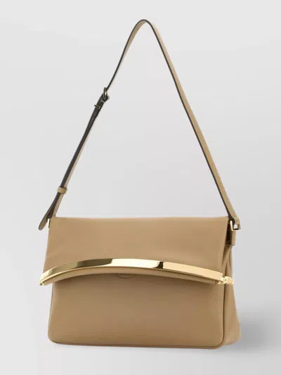 Tod's Leather Shoulder Bag Adjustable Strap