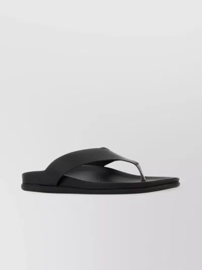 Ancient Greek Sandals Thong Leather Sandals Flat Sole