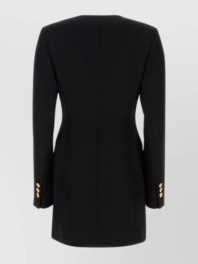 Versace Evening Jacket Responsible Wool Grain De Poudre Na 10208671a14592 1b000 In Black