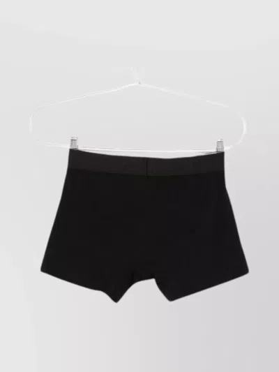 Versace Branded Boxer Briefs 2-pack In Black