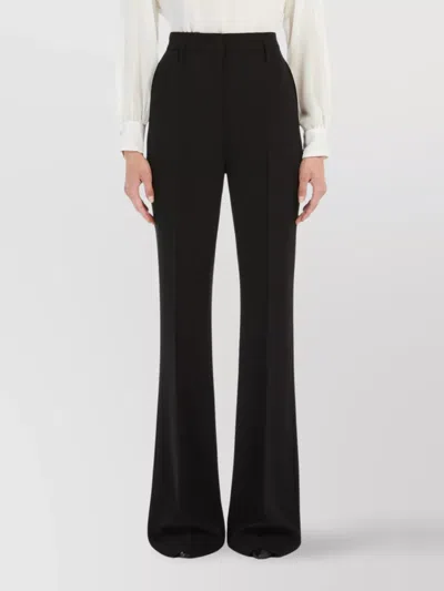 Max Mara Tailored Trousers With Flared Leg And Front Crease