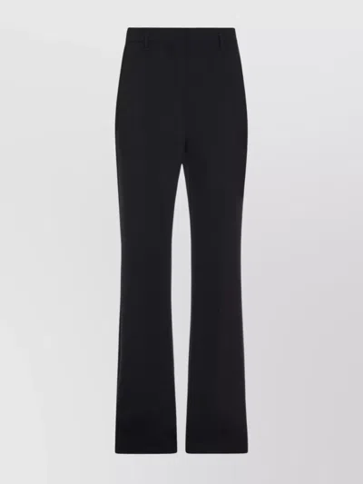 Max Mara Tailored Trousers With Flared Leg And Front Crease