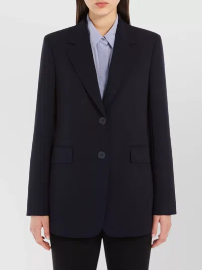 Max Mara Tailored Suit With Flap Pockets And Lapels