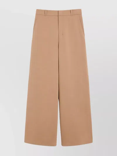 S Max Mara High Waistband Wide Leg Trousers
