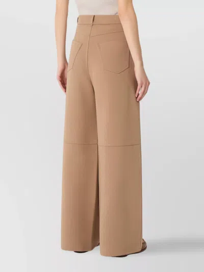 S Max Mara High Waistband Wide Leg Trousers