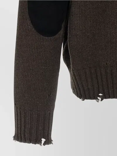 Mm6 Maison Margiela Colorblock Cardigan Color Block In Multi