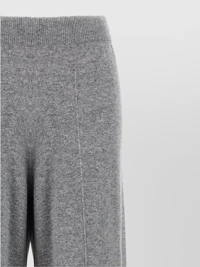 Fabiana Filippi Trousers Featuring Jewel Detail And Elastic Waistband In Gray