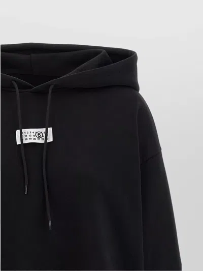 Mm6 Maison Margiela Numeric Signature Mm6 Sweatshirt Black