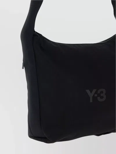 Y-3 Small Crossbody Bag With Adjustable Strap And Front Zipper Pocket