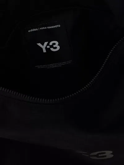 Y-3 Small Crossbody Bag With Adjustable Strap And Front Zipper Pocket