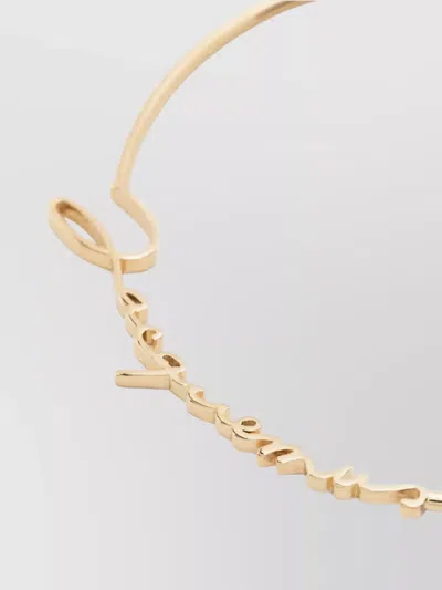 Jacquemus 'the Hoop Script' Earrings