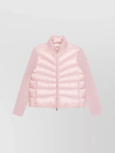 Moncler Quilted High Neck Long Sleeves Jacket