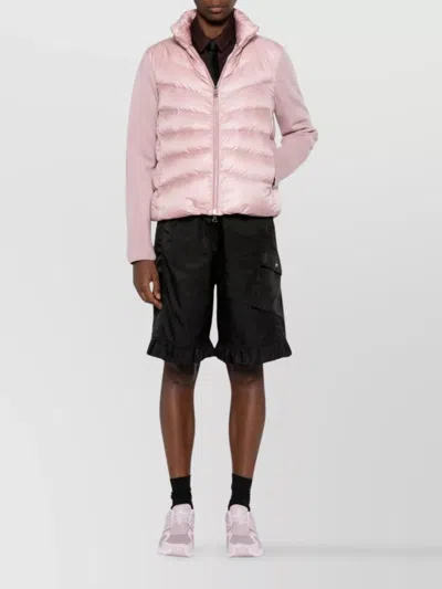 Moncler Quilted High Neck Long Sleeves Jacket