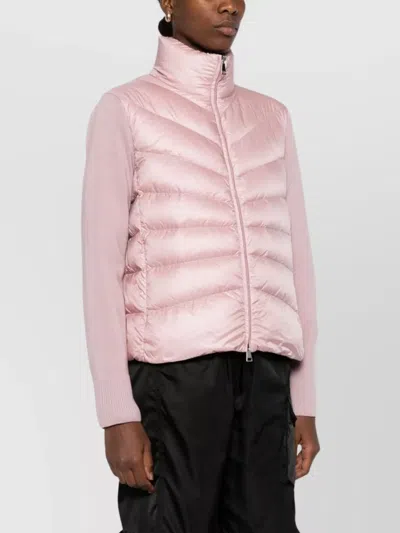 Moncler Quilted High Neck Long Sleeves Jacket