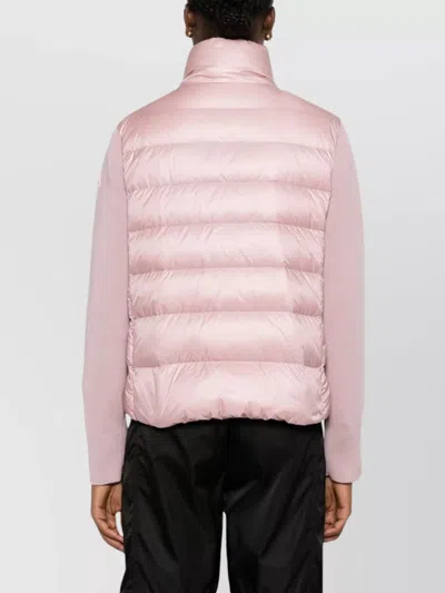 Moncler Quilted High Neck Long Sleeves Jacket
