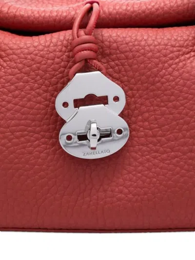 Zanellato Small Leather Handbag With Detachable Strap